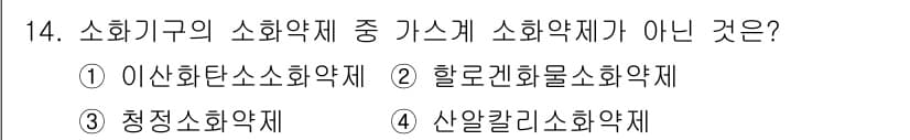 경비지도사_2차(소방학) 2015년 14번 - 정답과 핵심 포인트를 검수 중인 기출문제