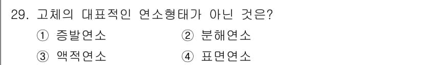 경비지도사_2차(소방학) 2017년 29번 - 정답과 핵심 포인트를 검수 중인 기출문제