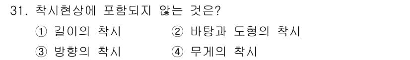 시각디자인기사 2015년 31번 - 정답과 핵심 포인트를 검수 중인 기출문제