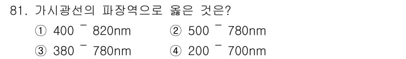 시각디자인기사 2015년 81번 - 정답과 핵심 포인트를 검수 중인 기출문제