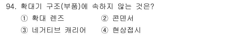 시각디자인기사 2015년 94번 - 정답과 핵심 포인트를 검수 중인 기출문제