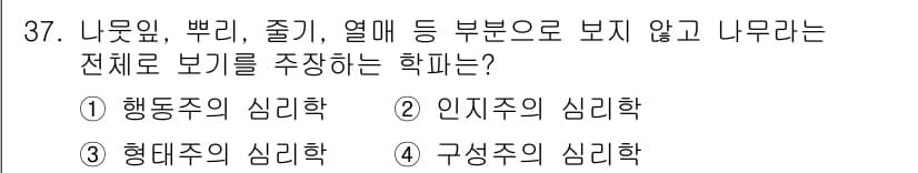 시각디자인기사 2016년 37번 - 정답과 핵심 포인트를 검수 중인 기출문제