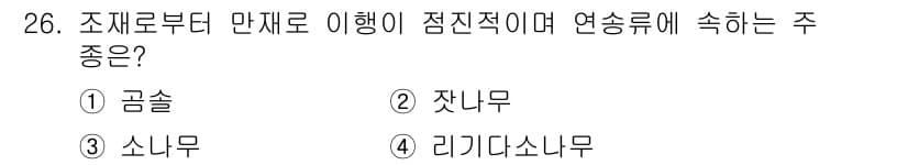 임산가공기사 2018년 26번 - 정답과 핵심 포인트를 검수 중인 기출문제