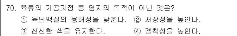 유기농업산업기사 2016년 70번 - 정답과 핵심 포인트를 검수 중인 기출문제