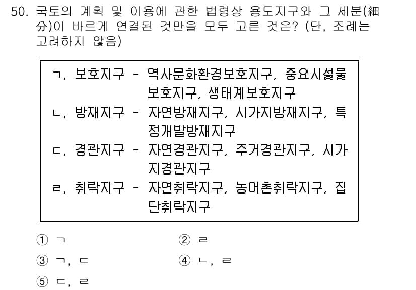 공인중개사_2차 2019년 50번 - 정답과 핵심 포인트를 검수 중인 기출문제