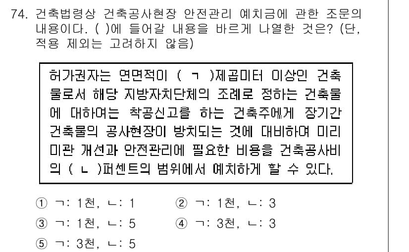 공인중개사_2차 2019년 74번 - 정답과 핵심 포인트를 검수 중인 기출문제