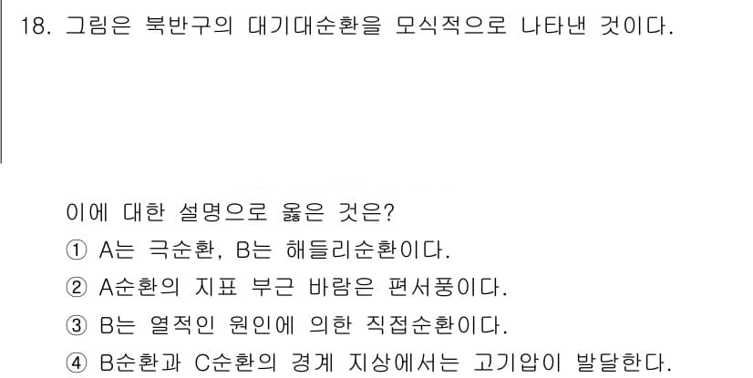 소방공무원(공개)_과학(구) 2018년 18번 - 정답과 핵심 포인트를 검수 중인 기출문제