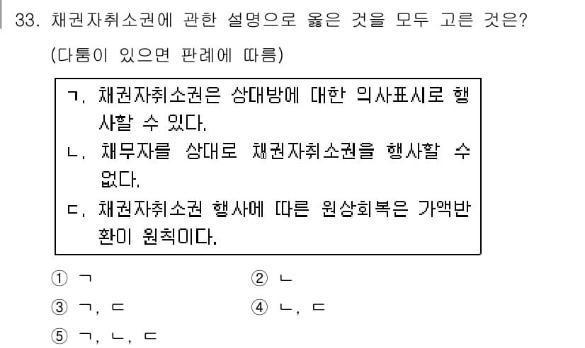 주택관리사보_1차 2019년 33번 - 정답과 핵심 포인트를 검수 중인 기출문제