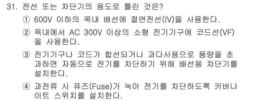 농작업안전보건기사 2019년 31번 - 정답과 핵심 포인트를 검수 중인 기출문제