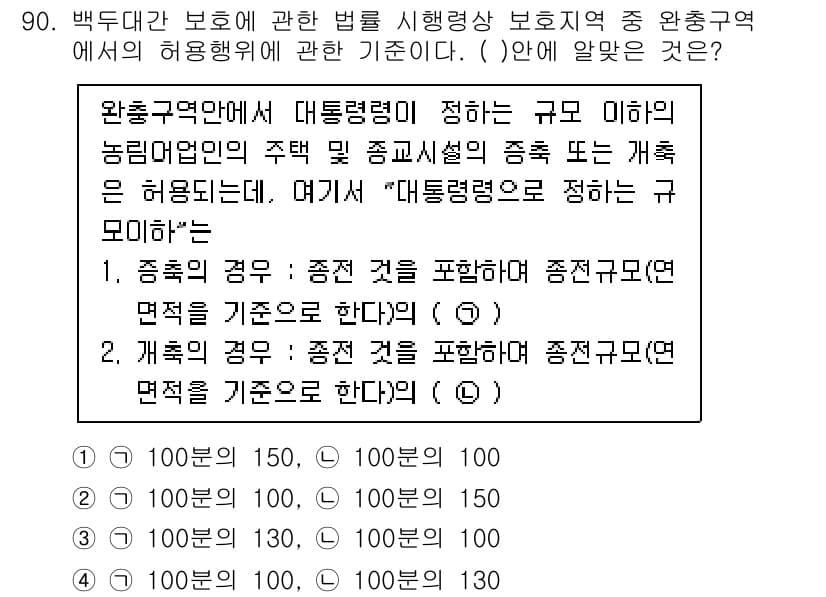 생물분류기사(동물) 2015년 90번 - 정답과 핵심 포인트를 검수 중인 기출문제