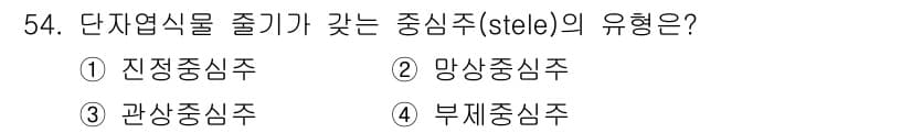 생물분류기사(동물) 2016년 54번 - 정답과 핵심 포인트를 검수 중인 기출문제