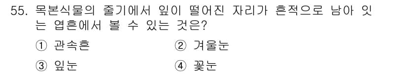 생물분류기사(동물) 2016년 55번 - 정답과 핵심 포인트를 검수 중인 기출문제