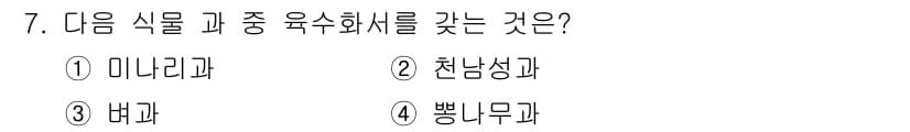 생물분류기사(동물) 2016년 7번 - 정답과 핵심 포인트를 검수 중인 기출문제