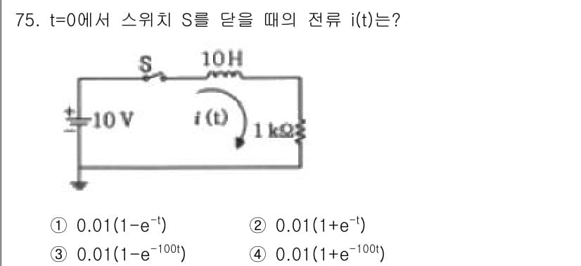 철도신호산업기사 2016년 75번 - 정답과 핵심 포인트를 검수 중인 기출문제