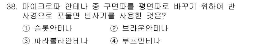 항공무선통신사 2016년 38번 - 정답과 핵심 포인트를 검수 중인 기출문제