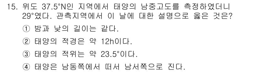 9급_지방직_공무원_과학 2019년 15번 - 정답과 핵심 포인트를 검수 중인 기출문제