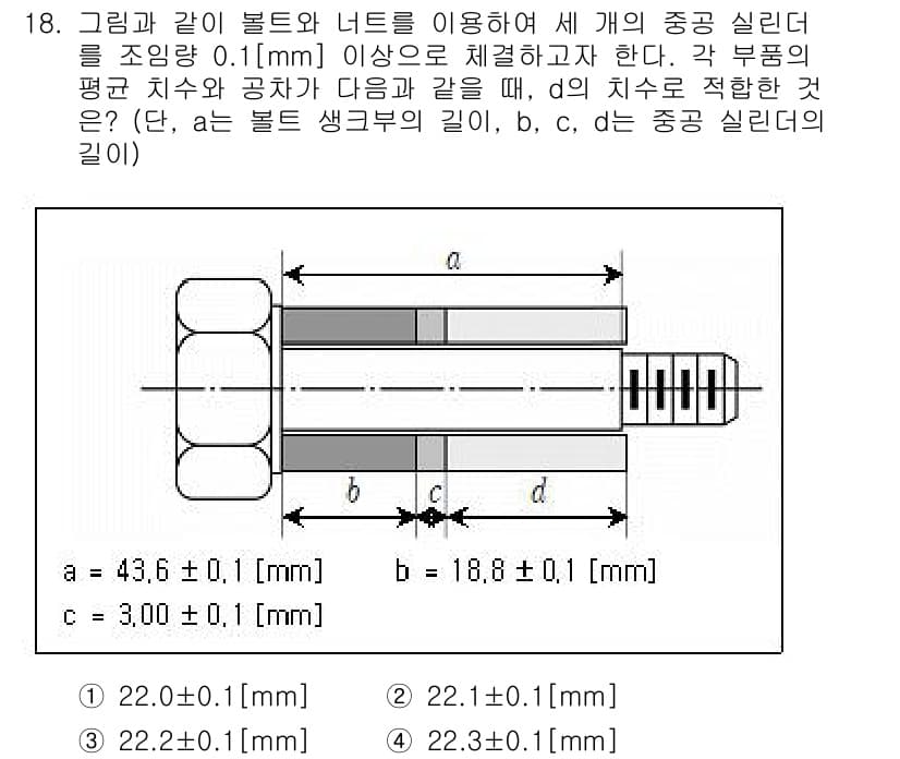 9급_지방직_공무원_기계설계 2016년 18번 - 정답과 핵심 포인트를 검수 중인 기출문제