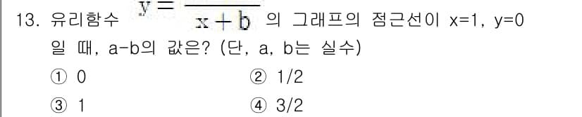 9급_지방직_공무원_수학 2019년 13번 - 정답과 핵심 포인트를 검수 중인 기출문제