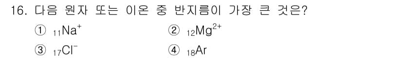 9급_지방직_공무원_화학 2015년 16번 - 정답과 핵심 포인트를 검수 중인 기출문제