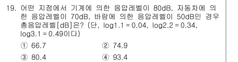 9급_지방직_공무원_환경공학개론 2016년 19번 - 정답과 핵심 포인트를 검수 중인 기출문제