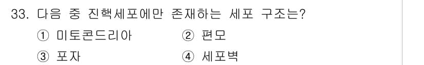 바이오화학제품제조기사 2015년 33번 - 정답과 핵심 포인트를 검수 중인 기출문제