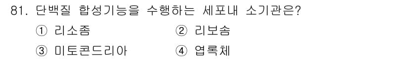 바이오화학제품제조기사 2016년 81번 - 정답과 핵심 포인트를 검수 중인 기출문제
