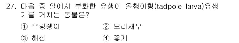수산양식산업기사 2015년 27번 - 정답과 핵심 포인트를 검수 중인 기출문제