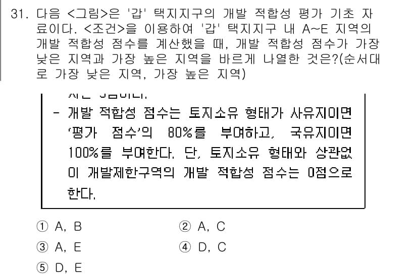 PSAT_자료해석 2016년 30번 - 정답과 핵심 포인트를 검수 중인 기출문제