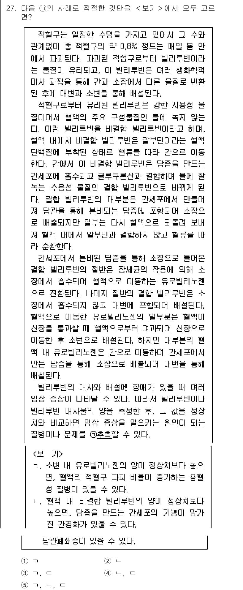 PSAT_언어논리 2017년 27번 - 정답과 핵심 포인트를 검수 중인 기출문제