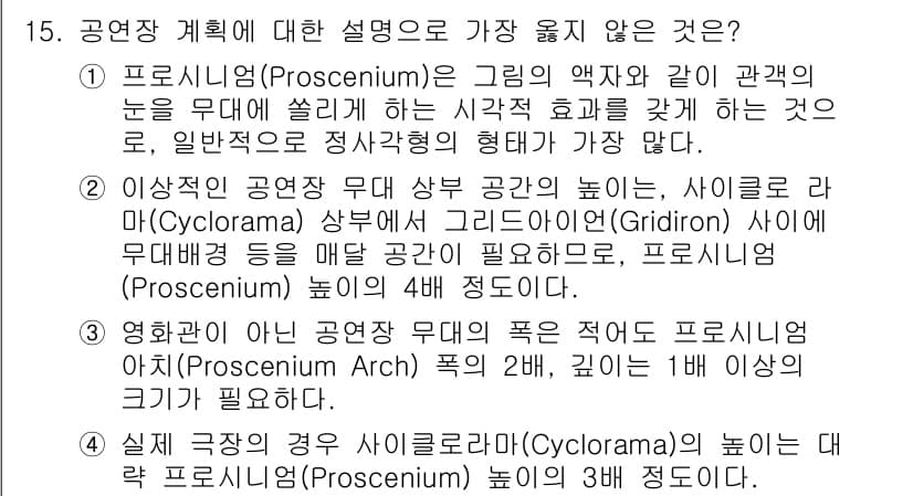 9급_지방직_공무원_서울시_건축계획 2019년 15번 - 정답과 핵심 포인트를 검수 중인 기출문제