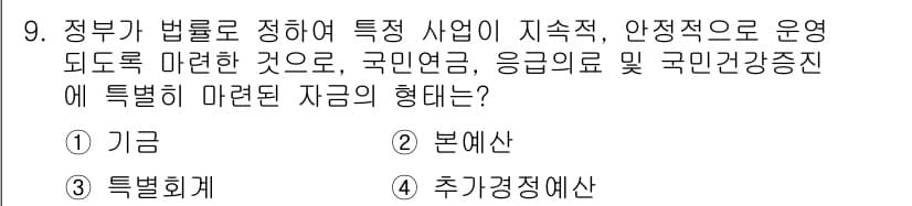 9급_지방직_공무원_서울시_보건행정 2019년 9번 - 정답과 핵심 포인트를 검수 중인 기출문제