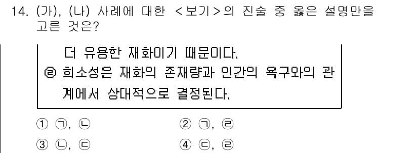 9급_지방직_공무원_서울시_사회 2017년 14번 - 정답과 핵심 포인트를 검수 중인 기출문제