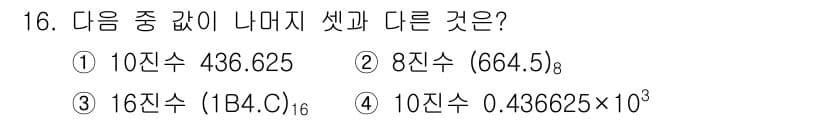 9급_지방직_공무원_서울시_컴퓨터일반 2015년 16번 - 정답과 핵심 포인트를 검수 중인 기출문제