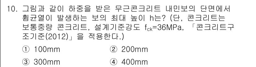 9급_지방직_공무원_서울시_토목설계 2019년 10번 - 정답과 핵심 포인트를 검수 중인 기출문제
