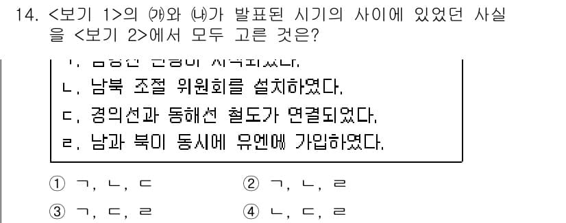 9급_지방직_공무원_서울시_한국사 2018년 13번 - 정답과 핵심 포인트를 검수 중인 기출문제