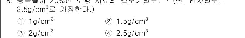 9급_지방직_공무원_서울시_환경공학개론 2018년 8번 - 먼저 문제의 핵심 조건과 판단 기준을 차례대로 정리해야 합니다. 제시된 ... 에 관한 핵심 기출문제