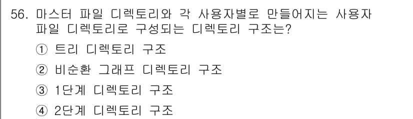 정보처리기사_필기 2016년 56번 - 정답과 핵심 포인트를 검수 중인 기출문제