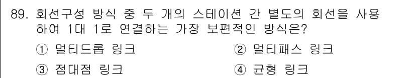 정보처리기사_필기 2016년 89번 - 정답과 핵심 포인트를 검수 중인 기출문제