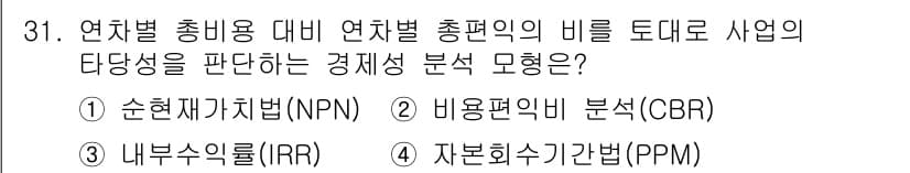 신재생에너지발전설비기사(구) 2018년 31번 - 정답과 핵심 포인트를 검수 중인 기출문제