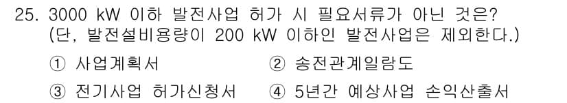 신재생에너지발전설비기사(구) 2019년 25번 - 정답과 핵심 포인트를 검수 중인 기출문제