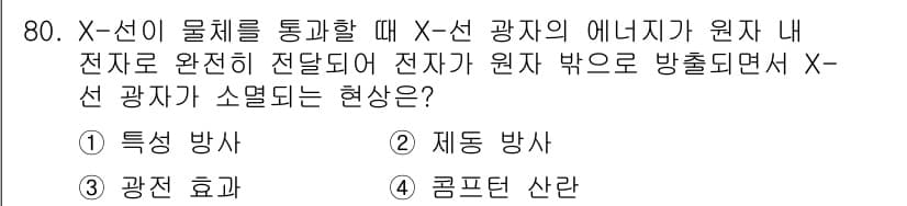 의공기사 2020년 80번 - 정답과 핵심 포인트를 검수 중인 기출문제
