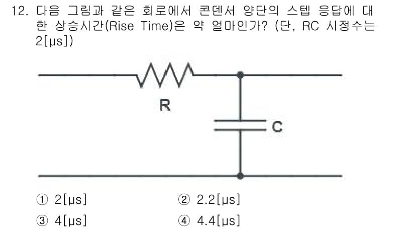 전파전자통신기사 2015년 12번 - 정답과 핵심 포인트를 검수 중인 기출문제