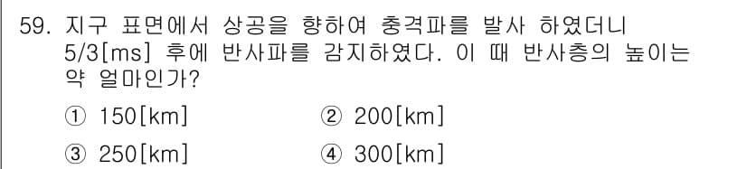전파전자통신기사 2015년 59번 - 정답과 핵심 포인트를 검수 중인 기출문제