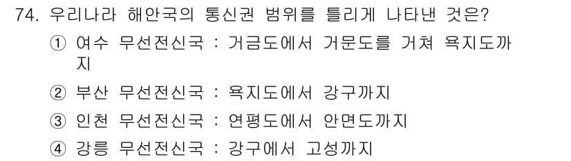 전파전자통신기사 2015년 74번 - 정답과 핵심 포인트를 검수 중인 기출문제