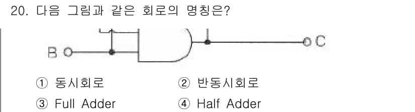 전파전자통신기사 2017년 20번 - 정답과 핵심 포인트를 검수 중인 기출문제