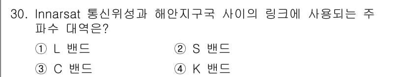 전파전자통신기사 2019년 30번 - 정답과 핵심 포인트를 검수 중인 기출문제