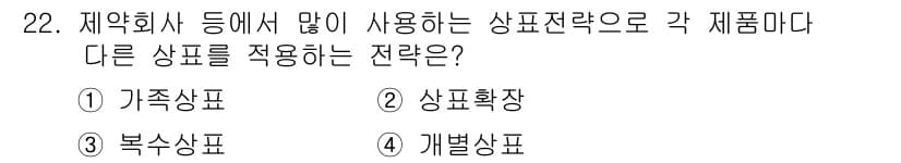 텔레마케팅관리사 2020년 22번 - 정답과 핵심 포인트를 검수 중인 기출문제