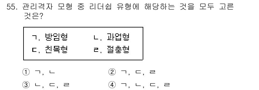 텔레마케팅관리사 2020년 55번 - 정답과 핵심 포인트를 검수 중인 기출문제