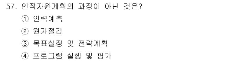 텔레마케팅관리사 2020년 57번 - 정답과 핵심 포인트를 검수 중인 기출문제