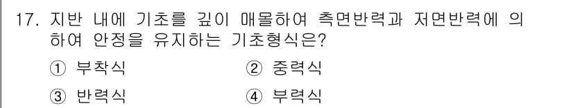 항로표지기사 2015년 17번 - 정답과 핵심 포인트를 검수 중인 기출문제